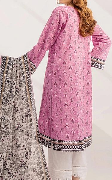 Khas Faded Pink Lawn Suit (2 pcs) | Pakistani Lawn Dress in USA- Image 2