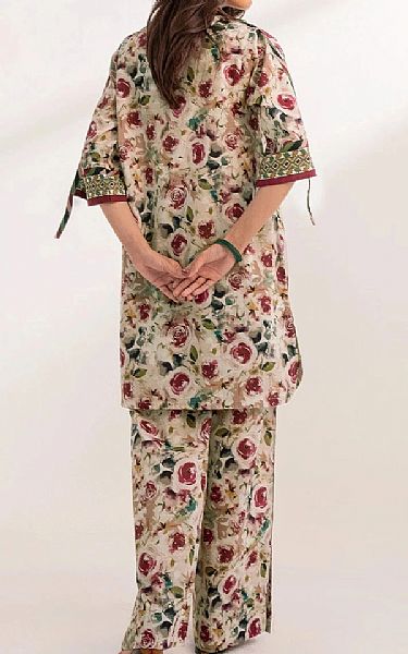 Khas Off White Lawn Suit (2 pcs) | Pakistani Lawn Dress in USA- Image 2