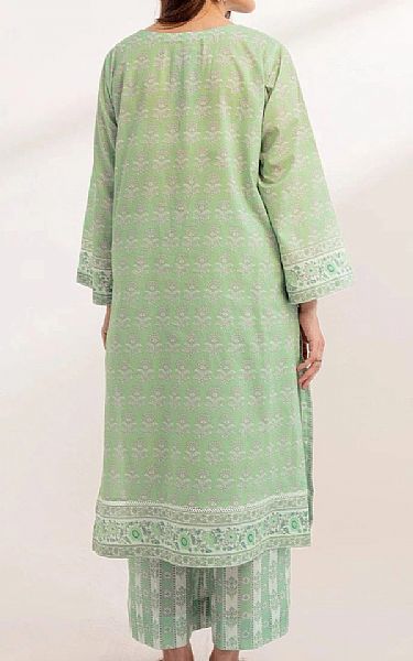 Khas Light Green Lawn Suit (2 pcs) | Pakistani Lawn Dress in USA- Image 2