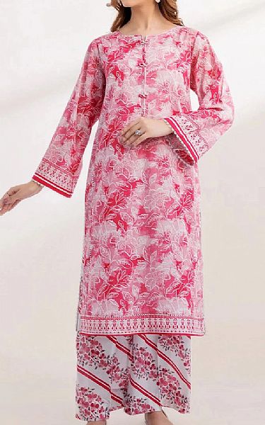 Khas Pink Lawn Suit (2 pcs) | Pakistani Lawn Dress in USA- Image 1