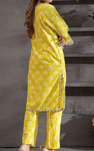 Khas Yellow Khaddar Suit (2 Pcs) | Pakistani Winter Dresses- Image 2