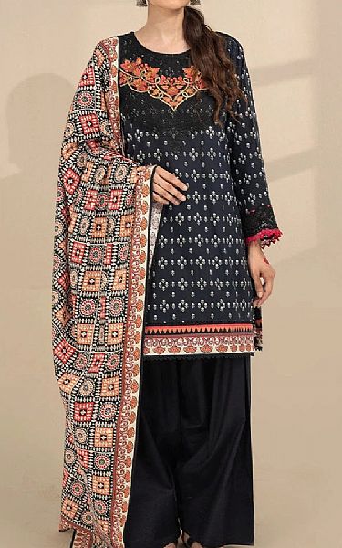 Khas Black Lawn Suit | Pakistani Lawn Dress in USA- Image 1
