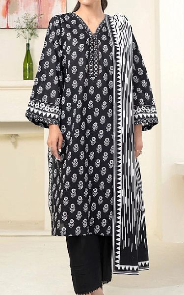 Khas Black Lawn Suit | Pakistani Lawn Dress in USA- Image 1