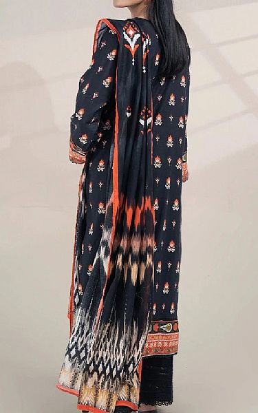 Khas Black Lawn Suit (2 pcs) | Pakistani Lawn Dress in USA- Image 2