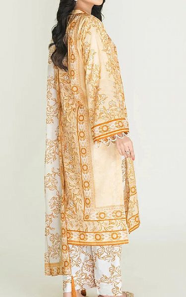 Khas Light Peach Lawn Suit | Pakistani Lawn Dress in USA- Image 2