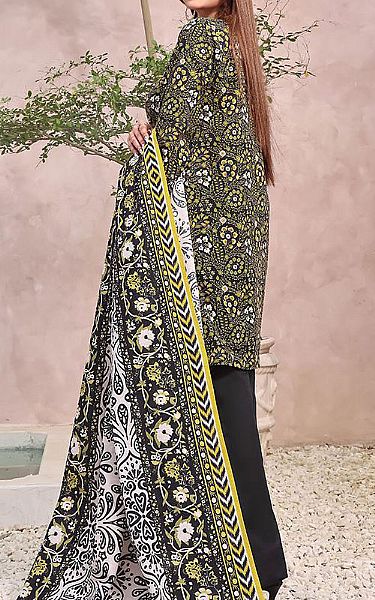 Khas Black Khaddar Suit | Pakistani Winter Dresses- Image 2