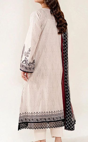 Khas Off White Lawn Suit | Pakistani Lawn Dress in USA- Image 2