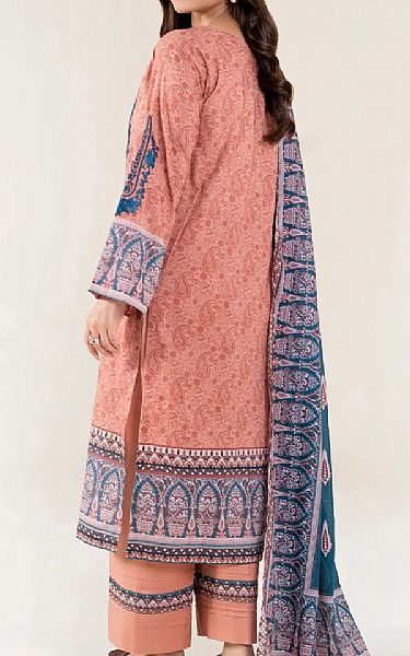 Khas Coral Lawn Suit | Pakistani Lawn Dress in USA- Image 2