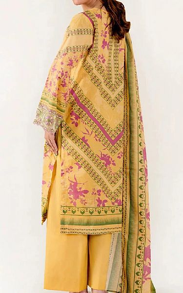 Khas Harvest Gold Lawn Suit | Pakistani Lawn Dress in USA- Image 2