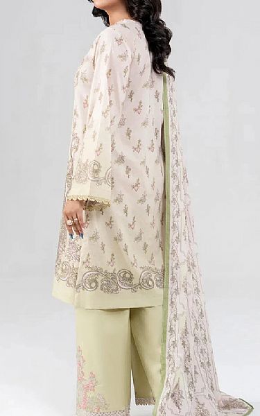 Khas Off White/Green Mist Lawn Suit | Pakistani Lawn Dress in USA- Image 2