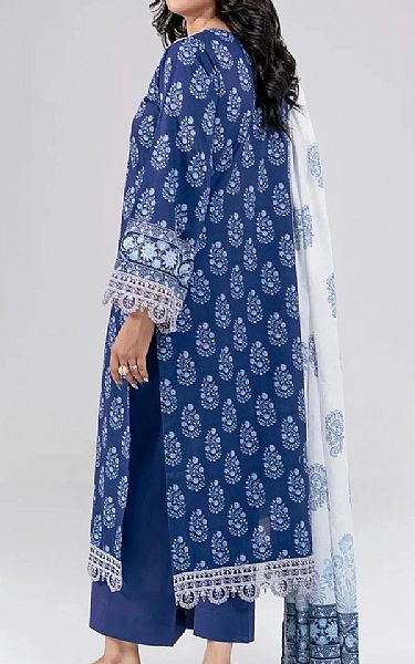 Khas Blue Lawn Suit | Pakistani Lawn Dress in USA- Image 2