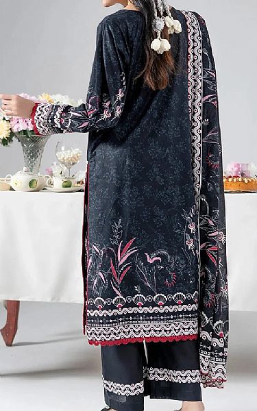 Khas Black Lawn Suit | Pakistani Lawn Dress in USA- Image 2