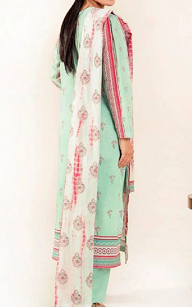 Khas Mint Green Lawn Suit | Pakistani Lawn Dress in USA- Image 2