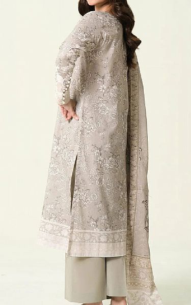 Khas Grey Lawn Suit | Pakistani Lawn Dress in USA- Image 2