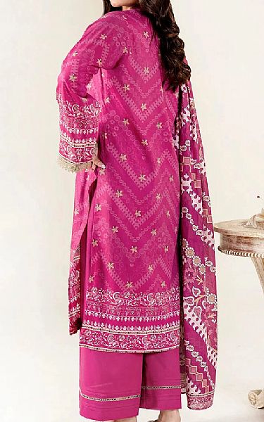 Khas Pink Lawn Suit | Pakistani Lawn Dress in USA- Image 2