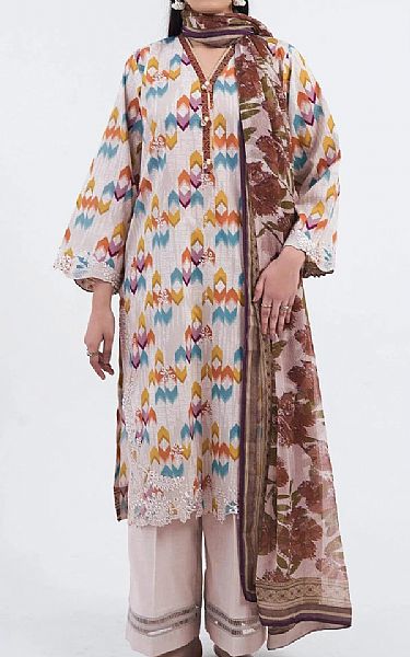Khas Light Grey Lawn Suit | Pakistani Lawn Dress in USA- Image 1
