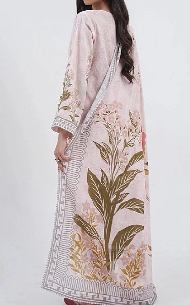Khas Pale Pink Lawn Suit | Pakistani Lawn Dress in USA- Image 2