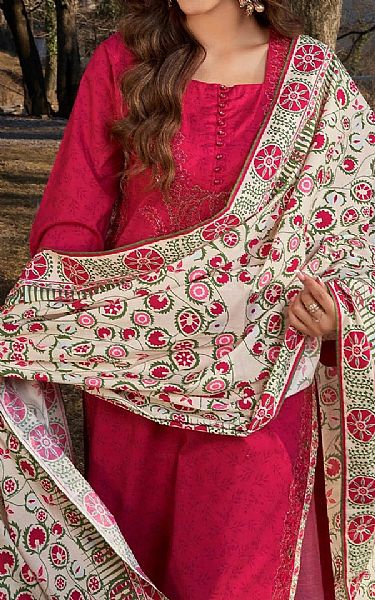 Khas Cardinal Lawn Suit | Pakistani Lawn Dress in USA- Image 1