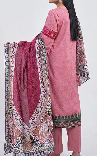 Khas Sea Pink Lawn Suit | Pakistani Lawn Dress in USA- Image 2