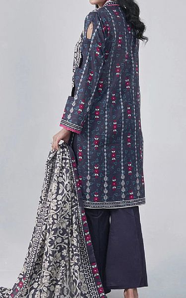 Khas Bright Grey Lawn Suit | Pakistani Lawn Dress in USA- Image 2