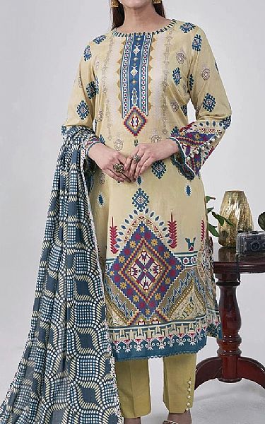 Khas Vanilla Lawn Suit | Pakistani Lawn Dress in USA- Image 1