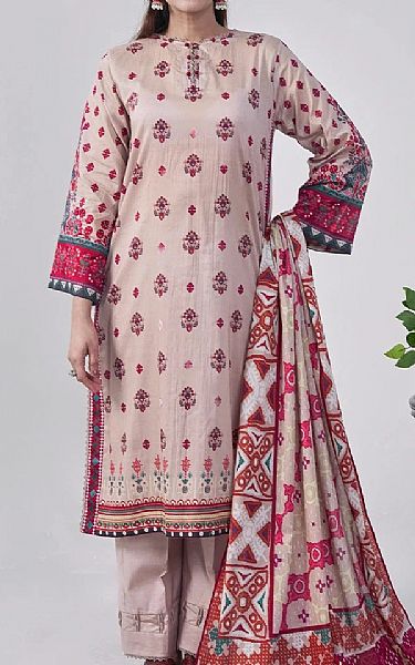 Khas Cavern Pink Lawn Suit | Pakistani Lawn Dress in USA- Image 1