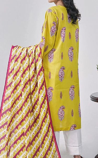 Khas Yellow Lawn Suit | Pakistani Lawn Dress in USA- Image 2