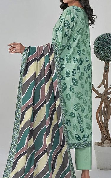 Khas Mint Green Lawn Suit (2 pcs) | Pakistani Lawn Dress in USA- Image 2