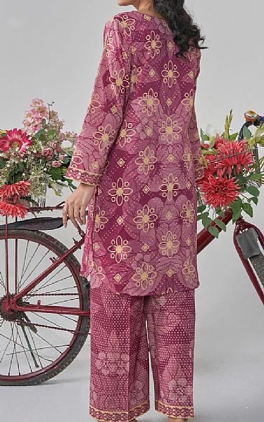 Khas Dull Pink Lawn Suit (2 pcs) | Pakistani Lawn Dress in USA- Image 2