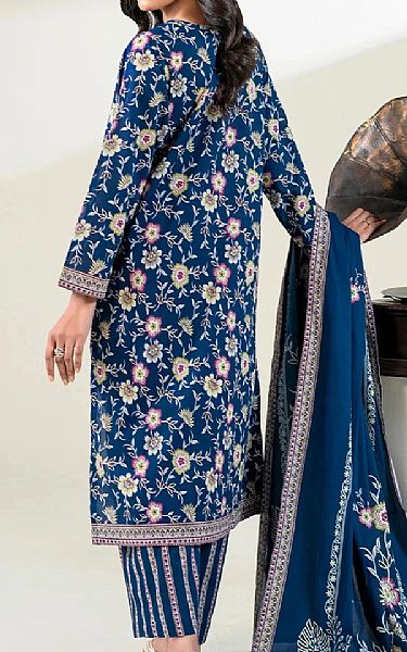 Khas Blue Lawn Suit | Pakistani Lawn Dress in USA- Image 2
