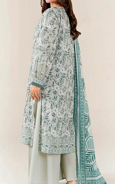 Khas Pastel Grey Lawn Suit | Pakistani Lawn Dress in USA- Image 2