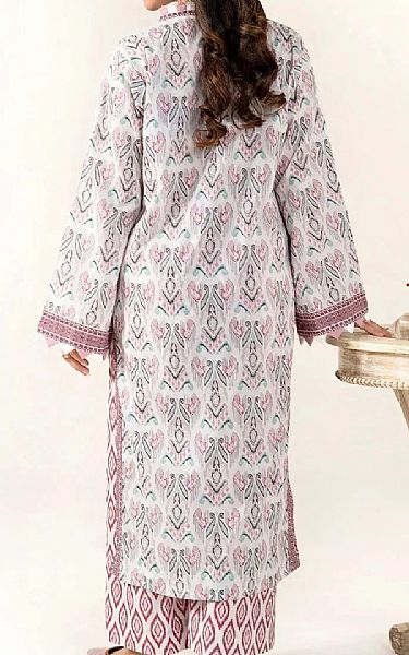 Khas Off White Lawn Suit (2 pcs) | Pakistani Lawn Dress in USA- Image 2