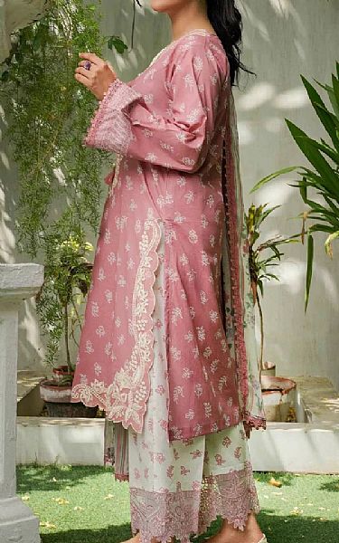 Khas Tea Pink Lawn Suit | Pakistani Lawn Dress in USA- Image 2