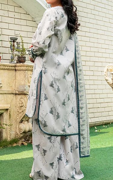 Khas Light Grey Lawn Suit | Pakistani Lawn Dress in USA- Image 2