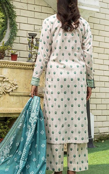 Khas Off White Lawn Suit | Pakistani Lawn Dress in USA- Image 2