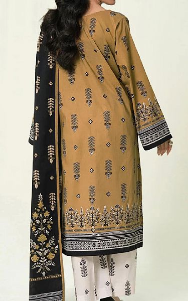 Khas Camel Lawn Suit | Pakistani Lawn Dress in USA- Image 2