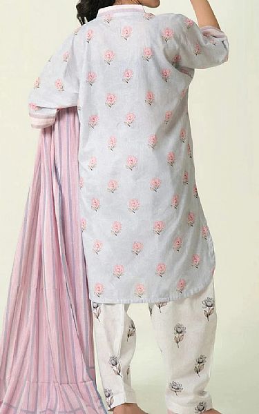 Khas Light Grey Lawn Suit | Pakistani Lawn Dress in USA- Image 2