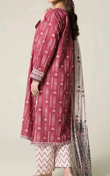 Khas Cranberry Lawn Suit | Pakistani Lawn Dress in USA- Image 2