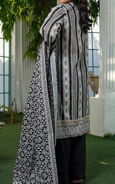 Khas Black/Light Grey Lawn Suit | Pakistani Lawn Dress in USA- Image 2