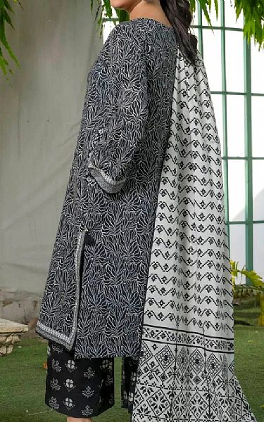 Khas Black/Off White Lawn Suit | Pakistani Lawn Dress in USA- Image 2