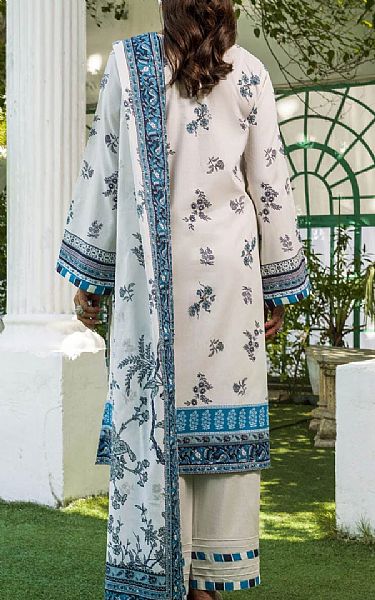 Khas Off White Lawn Suit | Pakistani Lawn Dress in USA- Image 2