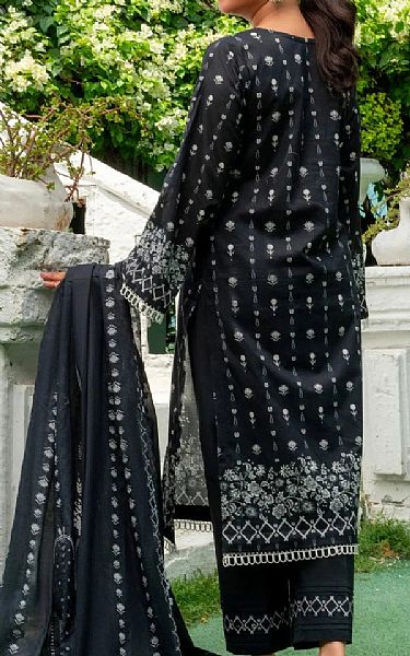 Khas Black/Off White Lawn Suit | Pakistani Lawn Dress in USA- Image 2