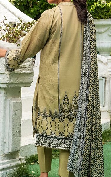 Khas Light Olive Lawn Suit | Pakistani Lawn Dress in USA- Image 2