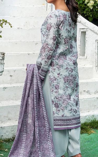 Khas Pale Blue Lawn Suit | Pakistani Lawn Dress in USA- Image 2