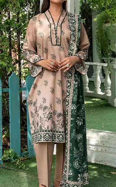 Khas Oyster Pink Lawn Suit | Pakistani Lawn Dress in USA- Image 1