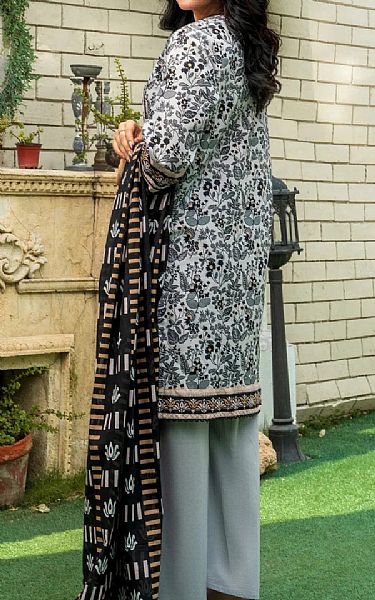 Khas Grey Lawn Suit | Pakistani Lawn Dress in USA- Image 2