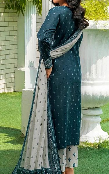 Khas Zinc Blue Lawn Suit | Pakistani Lawn Dress in USA- Image 2