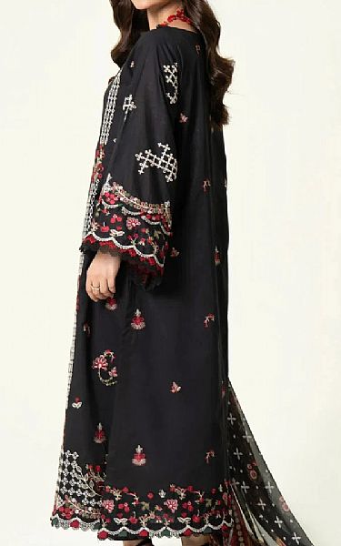 Khas Black Lawn Suit | Pakistani Lawn Dress in USA- Image 2