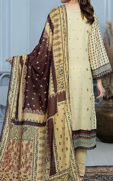 Kross Kulture Cream Lawn Suit (2 Pcs) | Pakistani Dresses in USA- Image 2