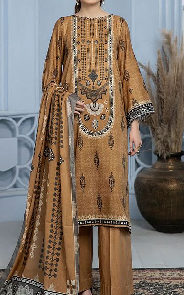 Kross Kulture Fawn Lawn Suit (2 Pcs) | Pakistani Dresses in USA- Image 1